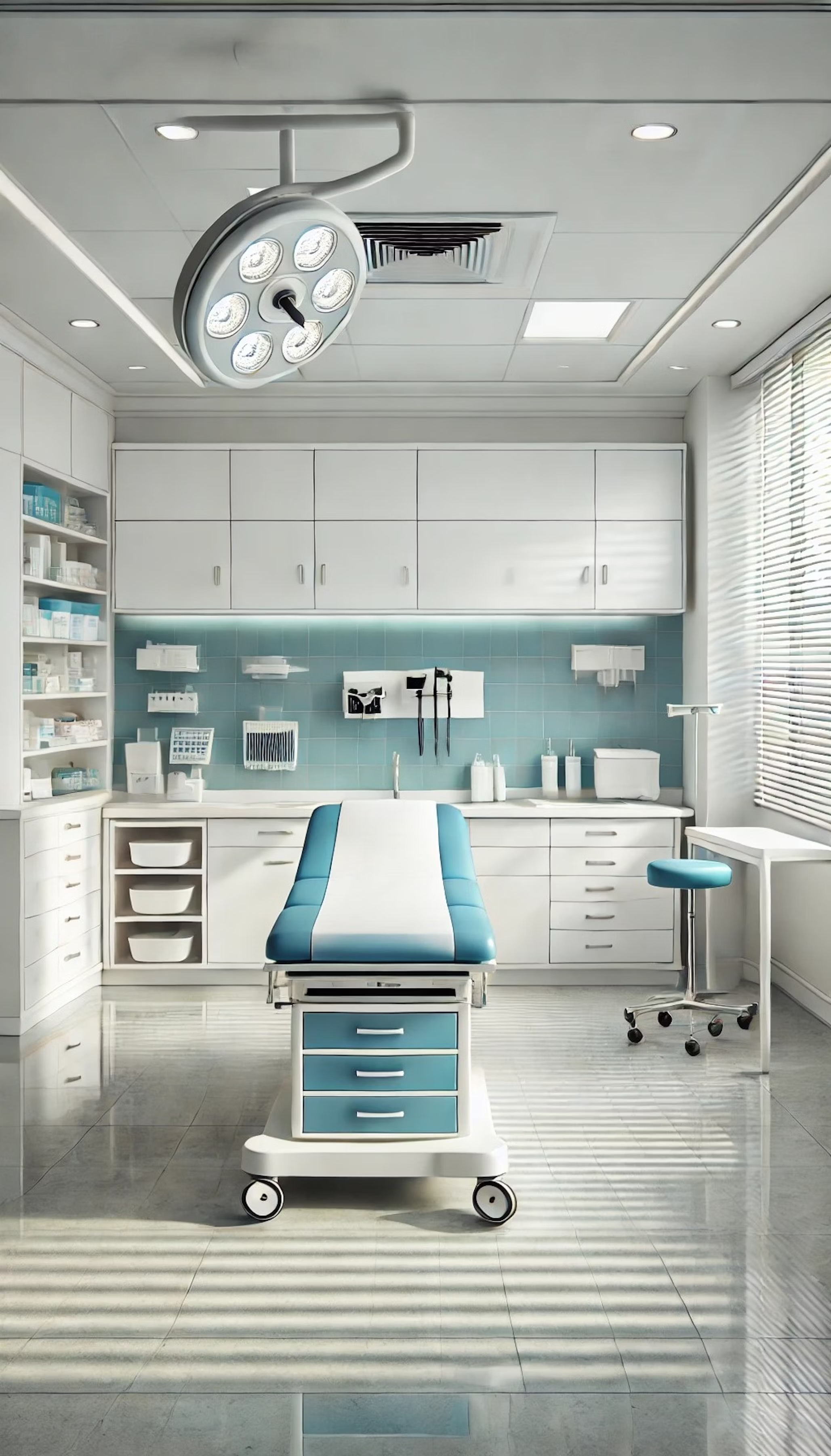 Medical equipment setup